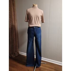 Banana Republic Factory - Cotton Modal Turtleneck in Taupe Fawn Brown Women's XS
